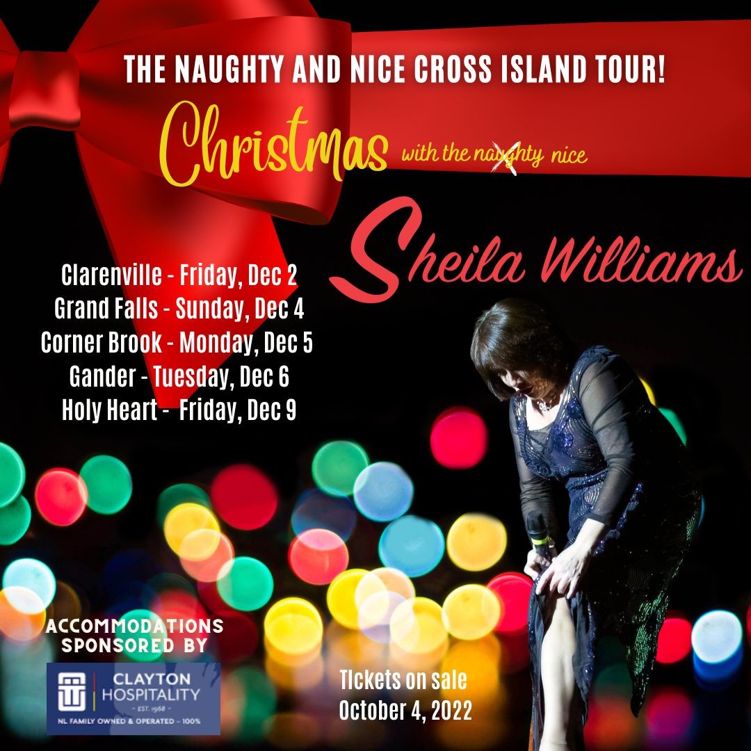 Christmas with The Naughty/Nice Sheila Williams