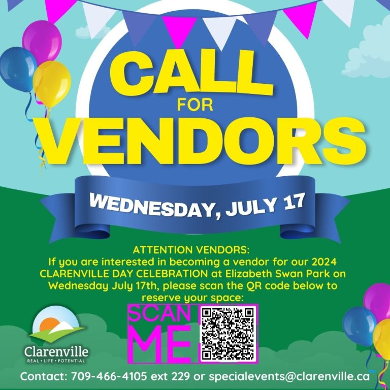 Clarenville Day Vendor Registration | The Town of Clarenville | Real ...