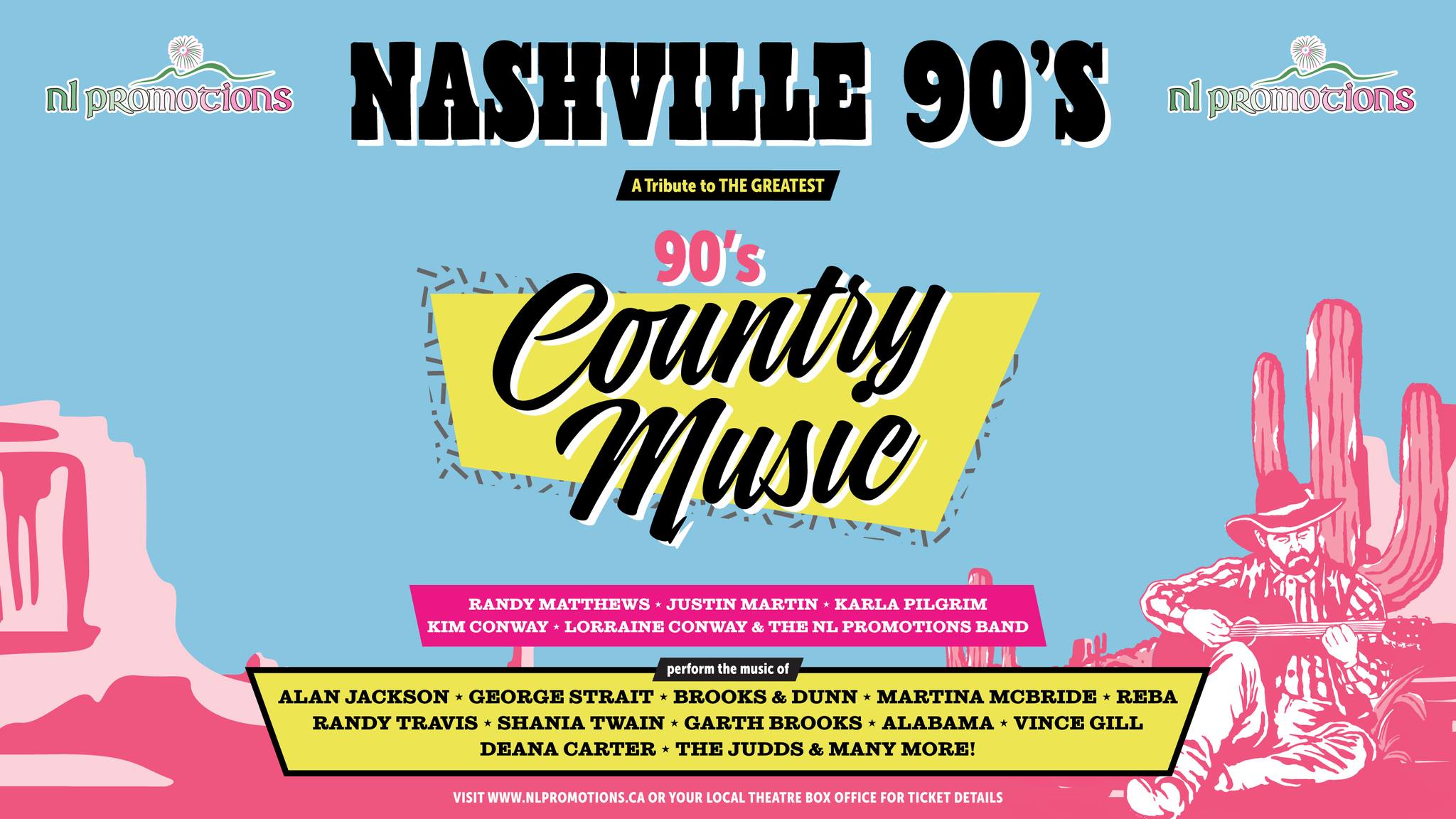 Nashville 90’s – A Tribute to Country’s Best 90’s Music